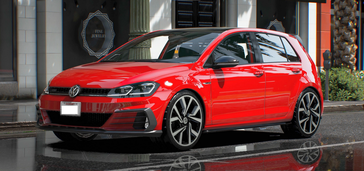 Volkswagen Golf GTD Working Panoramic Sunroof AMM8RR